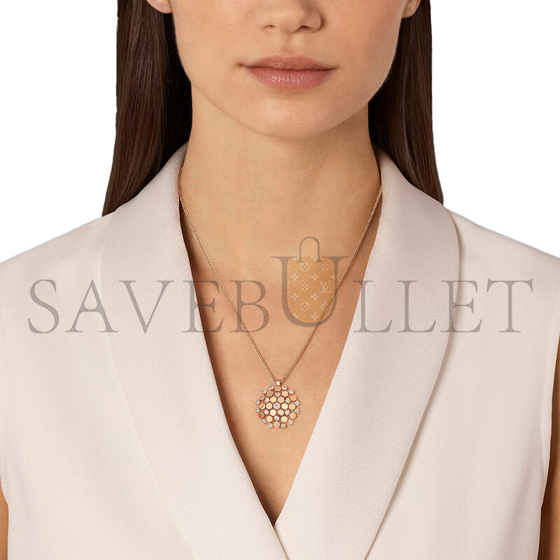 CHAUMET BEE DE CHAUMET NECKLACE 18K ROSE GOLD DIAMONDS 085404 CHAUMET BEE DE CHAUMET NECKLACE 18K ROSE GOLD DIAMONDS 085404